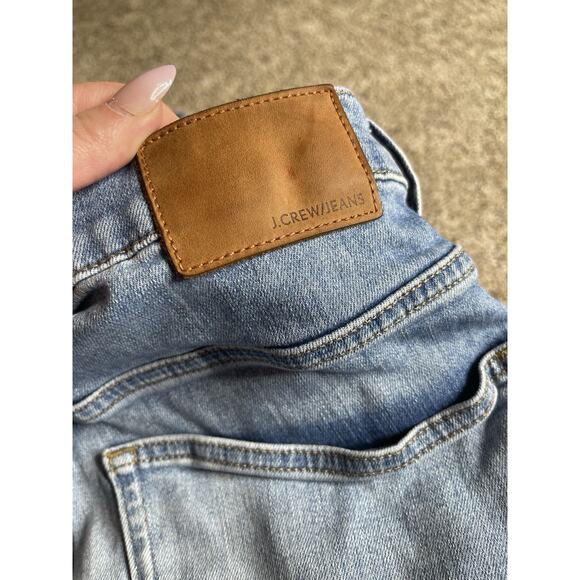 J. Crew Distressed Blue Jeans Stretch Denim Size 30T Tall - Picture 6 of 11